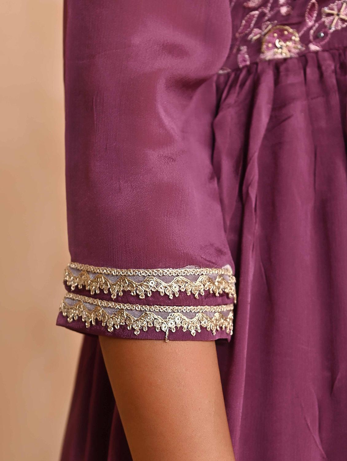 women three quarter sleeve kurta pant with dupatta set - 21956085 - Standard Image - 6