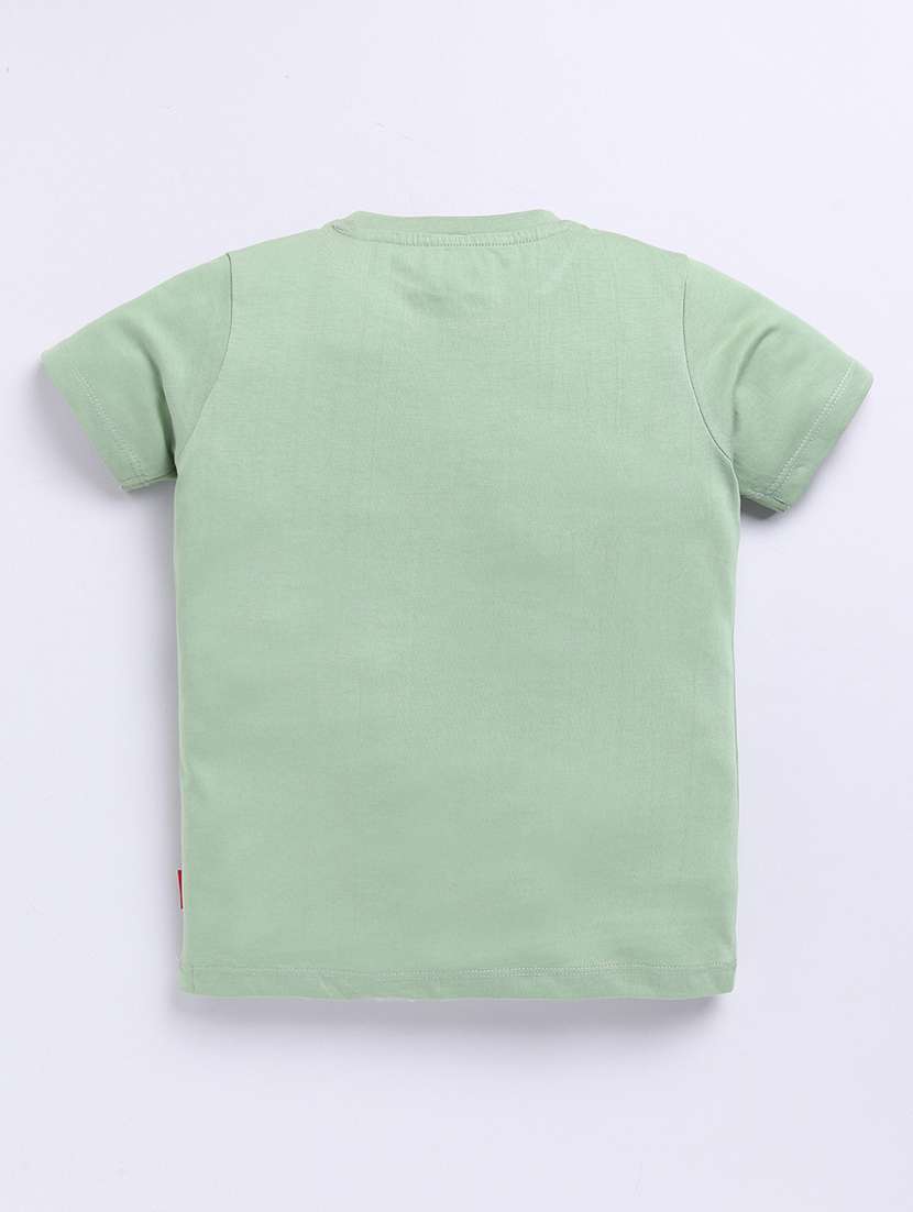  boys printed short sleeve regular fit t-shirt - 21956209 -  Standard Image - 1