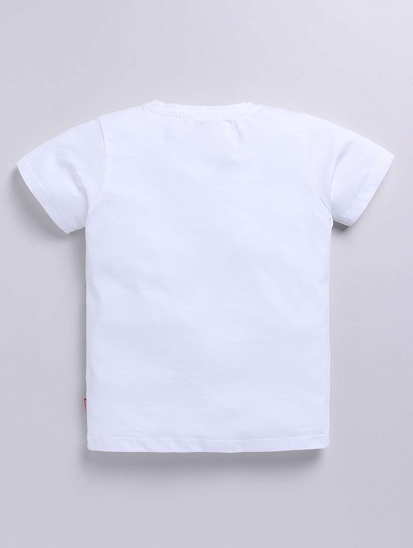 boys printed short sleeve regular fit t-shirt - 21956224 -  Standard Image - 1