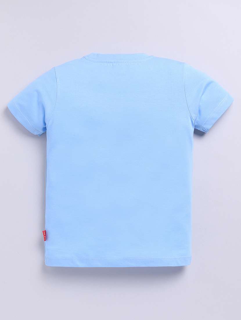 boys printed short sleeve regular fit t-shirt - 21956225 -  Standard Image - 1