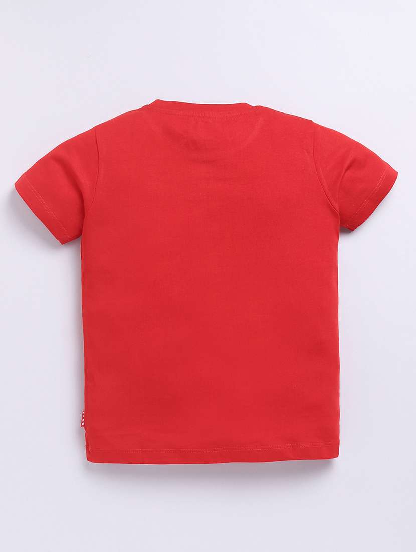 boys printed short sleeve regular fit t-shirt - 21956226 -  Standard Image - 1