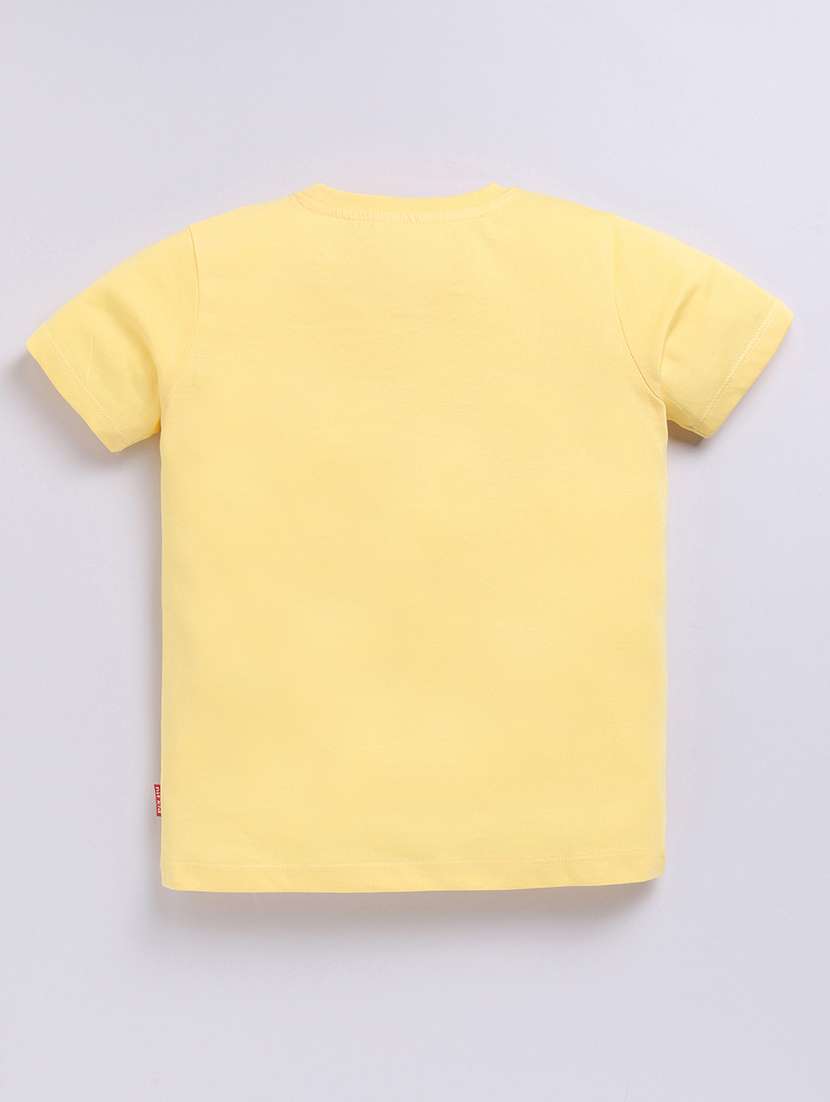 boys printed short sleeve regular fit t-shirt - 21956228 -  Standard Image - 1