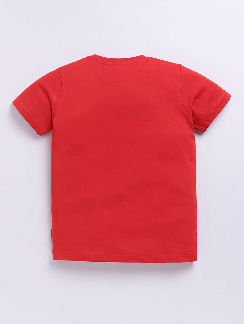 boys printed short sleeve regular fit t-shirt - 21956234 -  Standard Image - 1