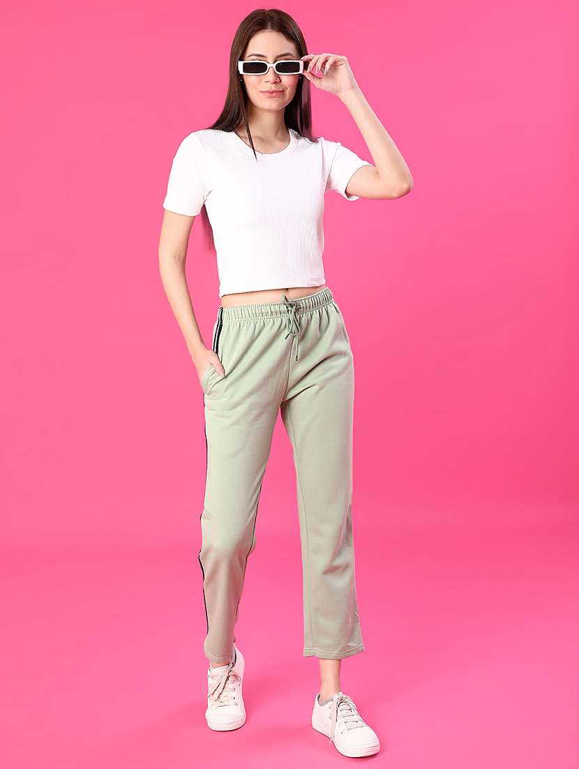 women solid mid rise pajama - 21956308 -  Standard Image - 4