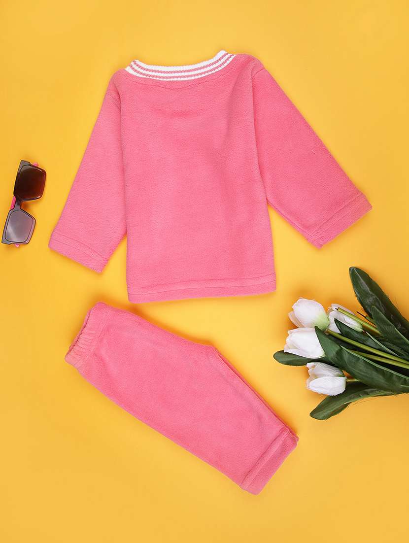 girls patch work long sleeve full length set - 21956357 -  Standard Image - 1