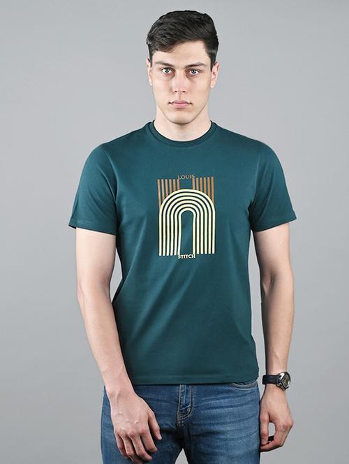 men solid shrort sleeve regular fit t-shirt - 21956381 - Standard Image - 0