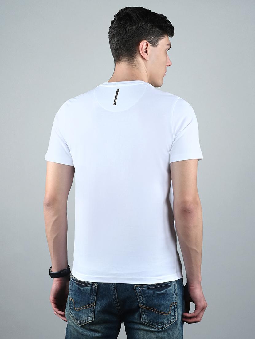 men printed shrort sleeve regular fit t-shirt - 21956383 - Standard Image - 1
