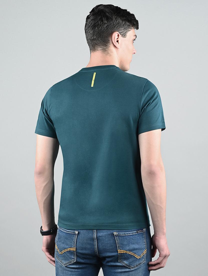 men printed shrort sleeve regular fit t-shirt - 21956385 - Standard Image - 1