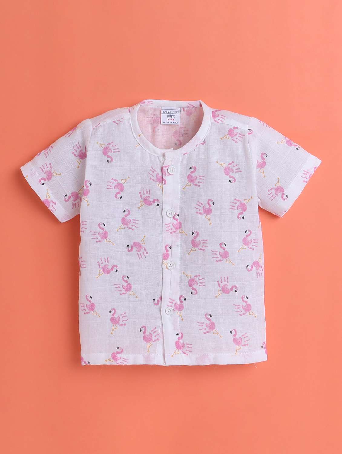 kids white printed short sleeve night suit - 21956467 -  Standard Image - 1