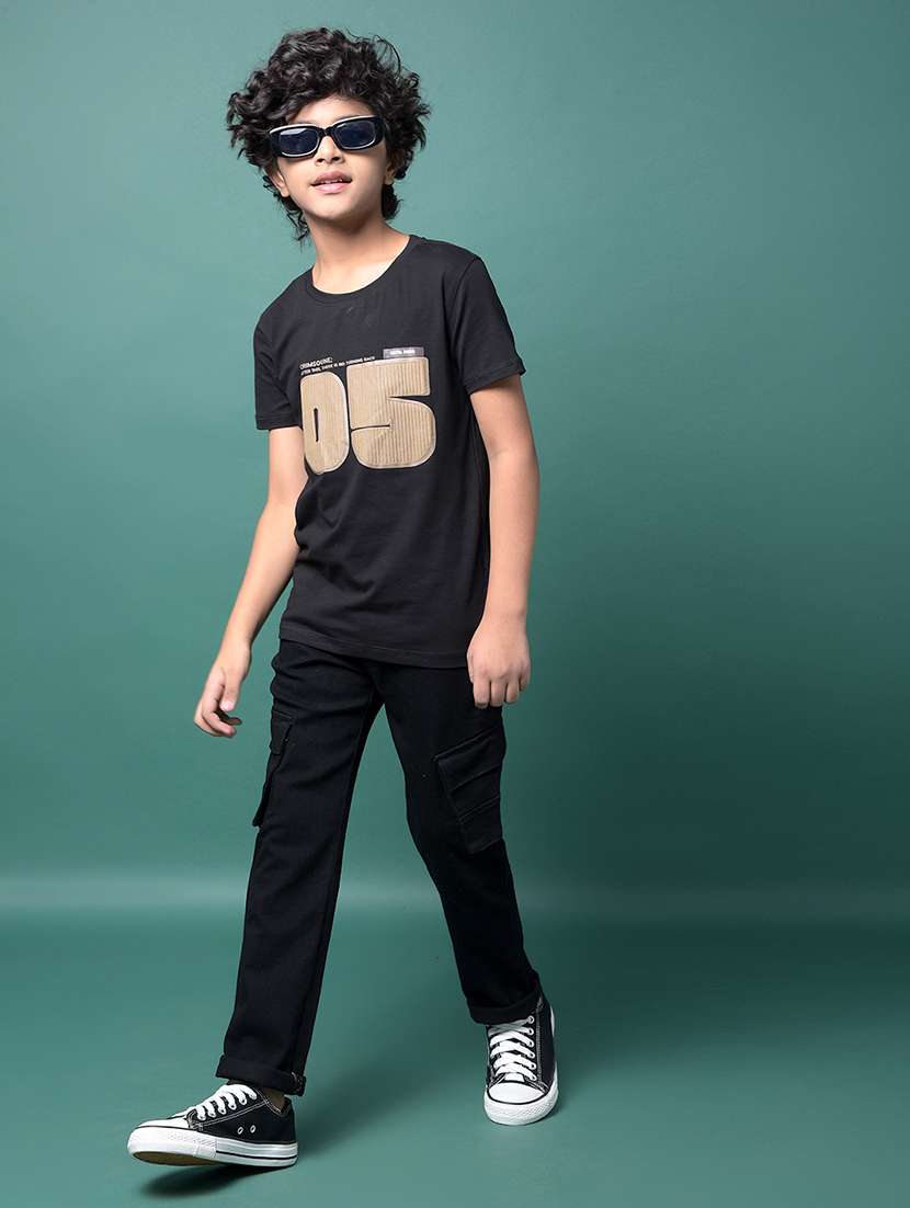 boys solid mid rise straight fit jean - 21956667 -  Standard Image - 4