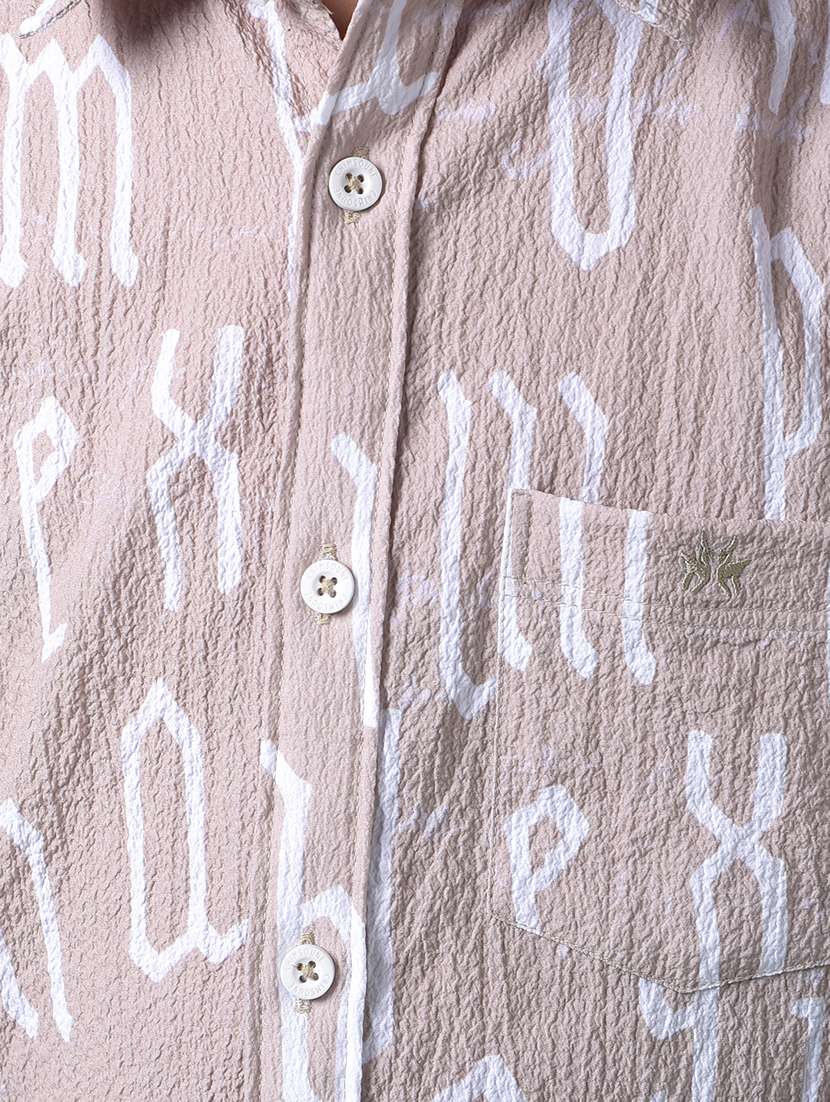 boys printed collared short sleeve shirt - 21956683 -  Standard Image - 4