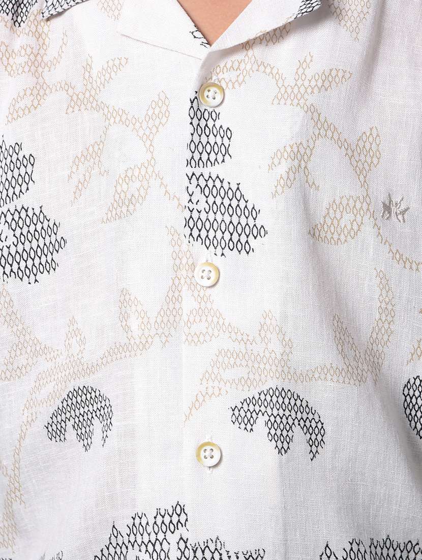 boys printed cuban collared short sleeve shirt - 21956688 -  Standard Image - 4