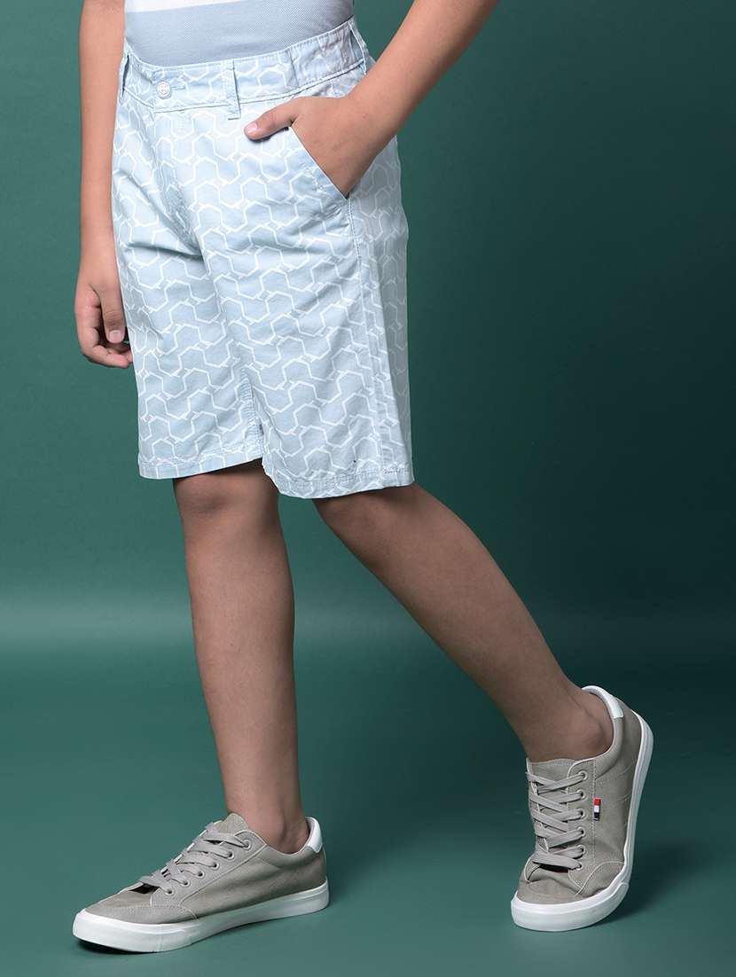 boys printed mid rise regular fit shorts  - 21956709 -  Standard Image - 1
