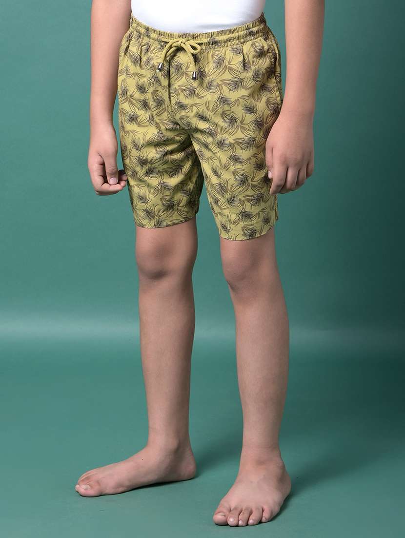 boys printed mid rise loungewear shorts - 21956718 -  Standard Image - 1