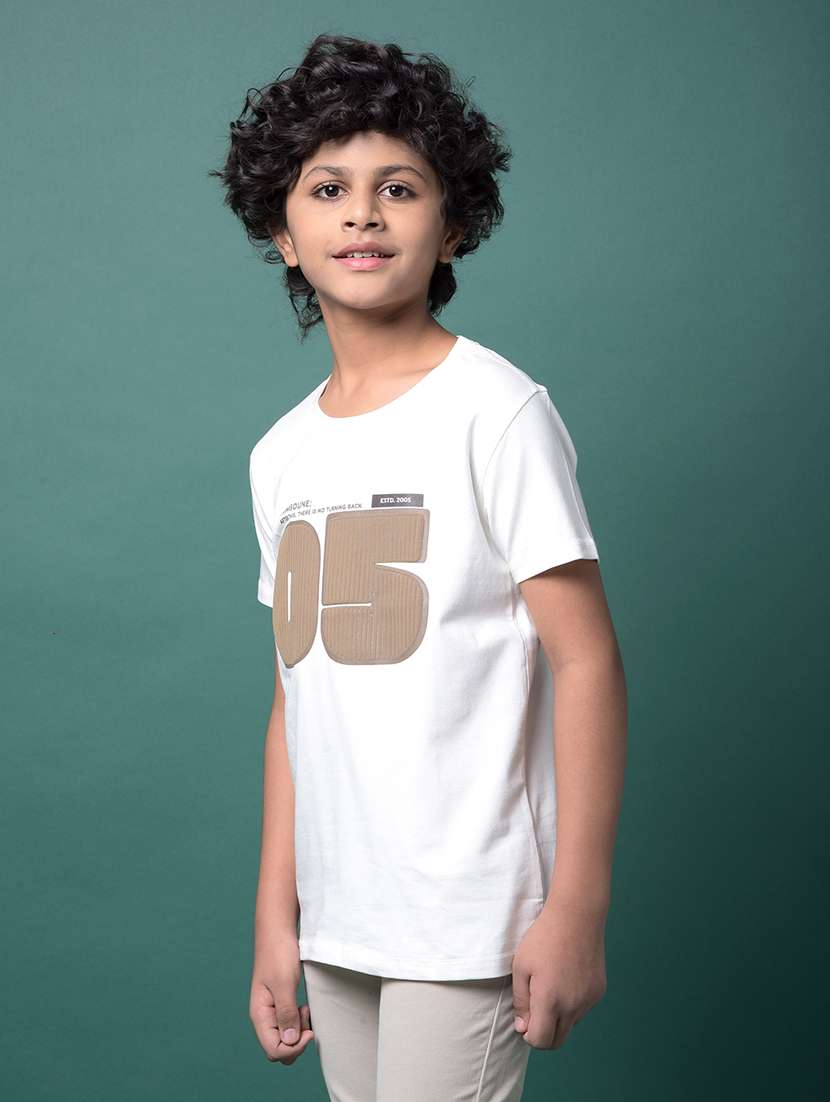 boys printed short sleeve regular fit t-shirt - 21956754 -  Standard Image - 1