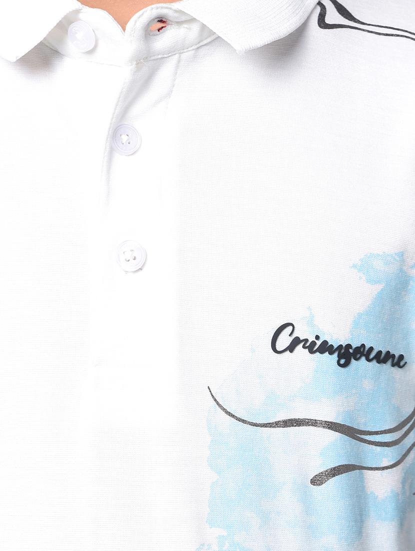 boys printed short sleeve regular fit polo t-shirt - 21956759 - Standard Image - 4