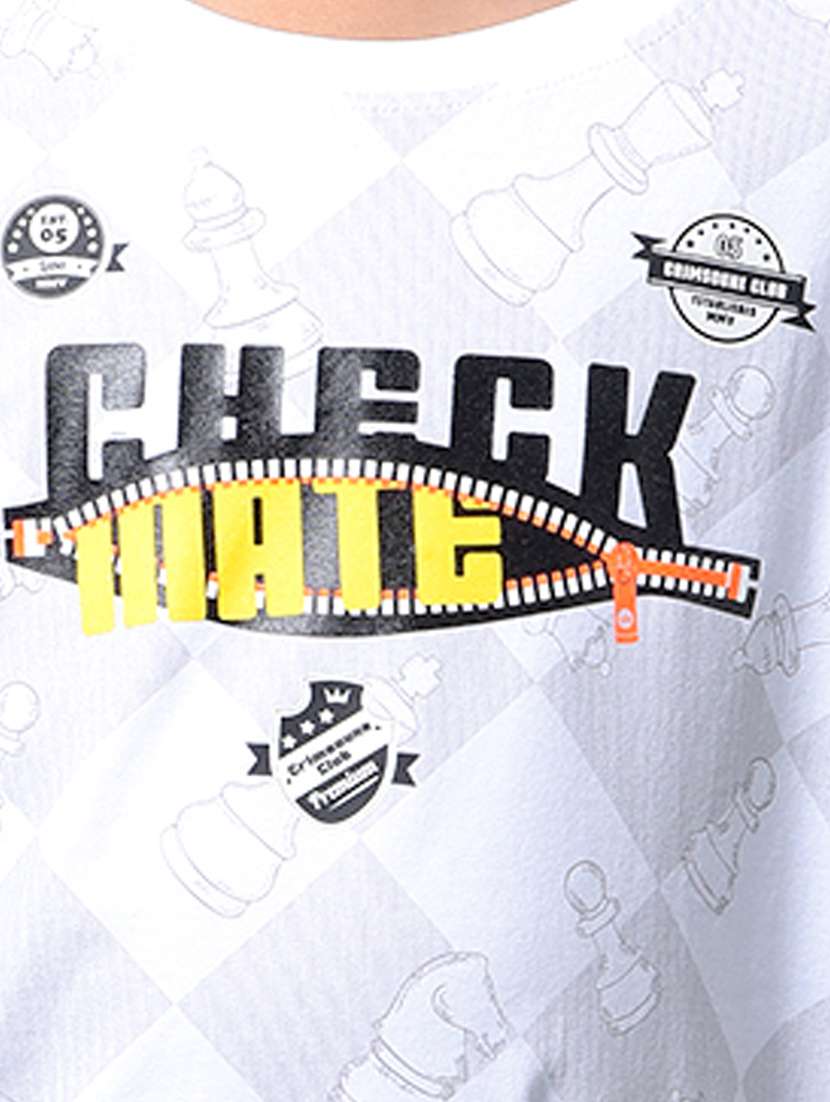 boys printed short sleeve regular fit t-shirt - 21956763 -  Standard Image - 4