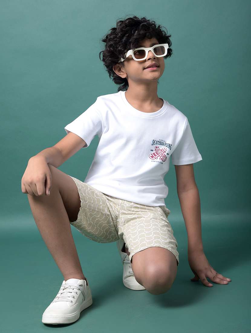 boys printed short sleeve regular fit t-shirt - 21956764 -  Standard Image - 6