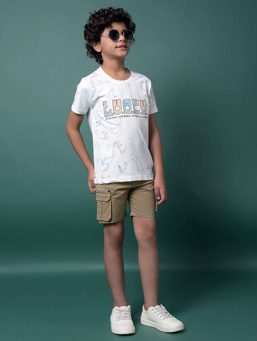 boys printed short sleeve regular fit t-shirt - 21956766 -  Standard Image - 6