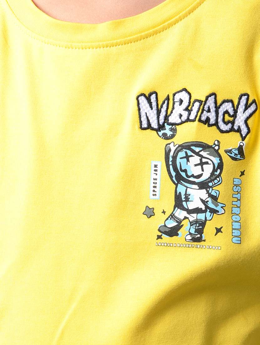 boys printed short sleeve regular fit t-shirt - 21956767 -  Standard Image - 4