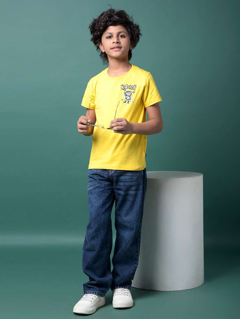 boys printed short sleeve regular fit t-shirt - 21956767 -  Standard Image - 6