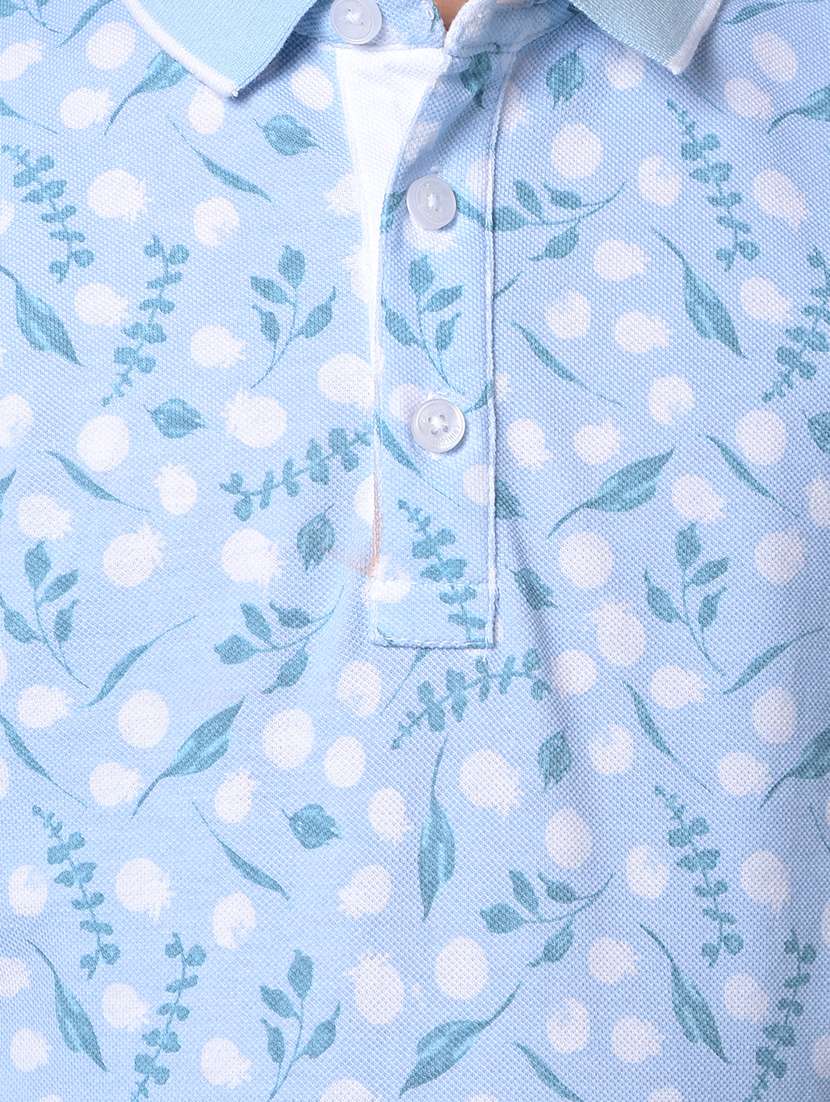 boys printed short sleeve regular fit polo t-shirt - 21956769 -  Standard Image - 4