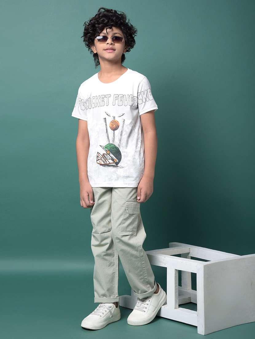boys printed short sleeve regular fit t-shirt - 21956774 -  Standard Image - 6