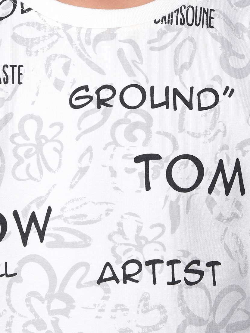 boys printed short sleeve regular fit t-shirt - 21956776 -  Standard Image - 4