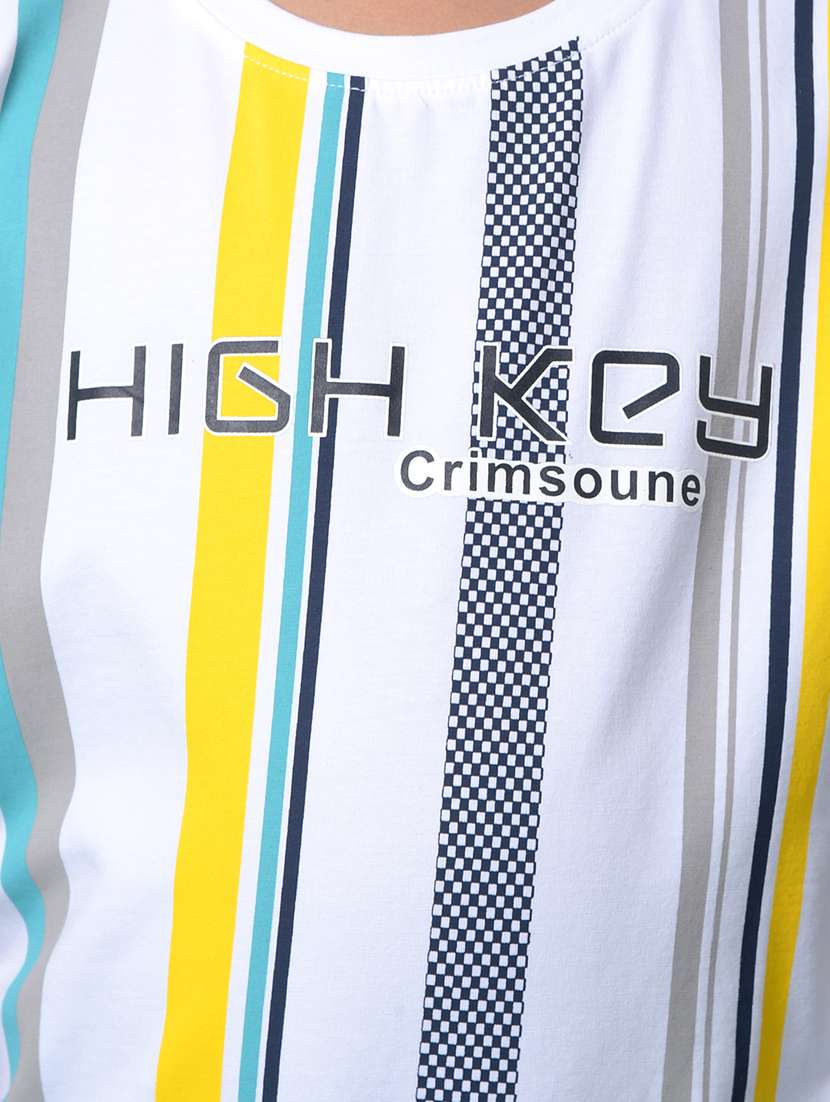 boys striped short sleeve regular fit t-shirt - 21956779 -  Standard Image - 4