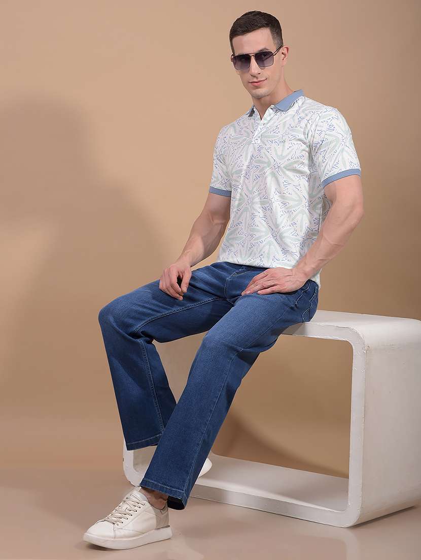 men washed mid rise full length jeans - 21956811 -  Standard Image - 4