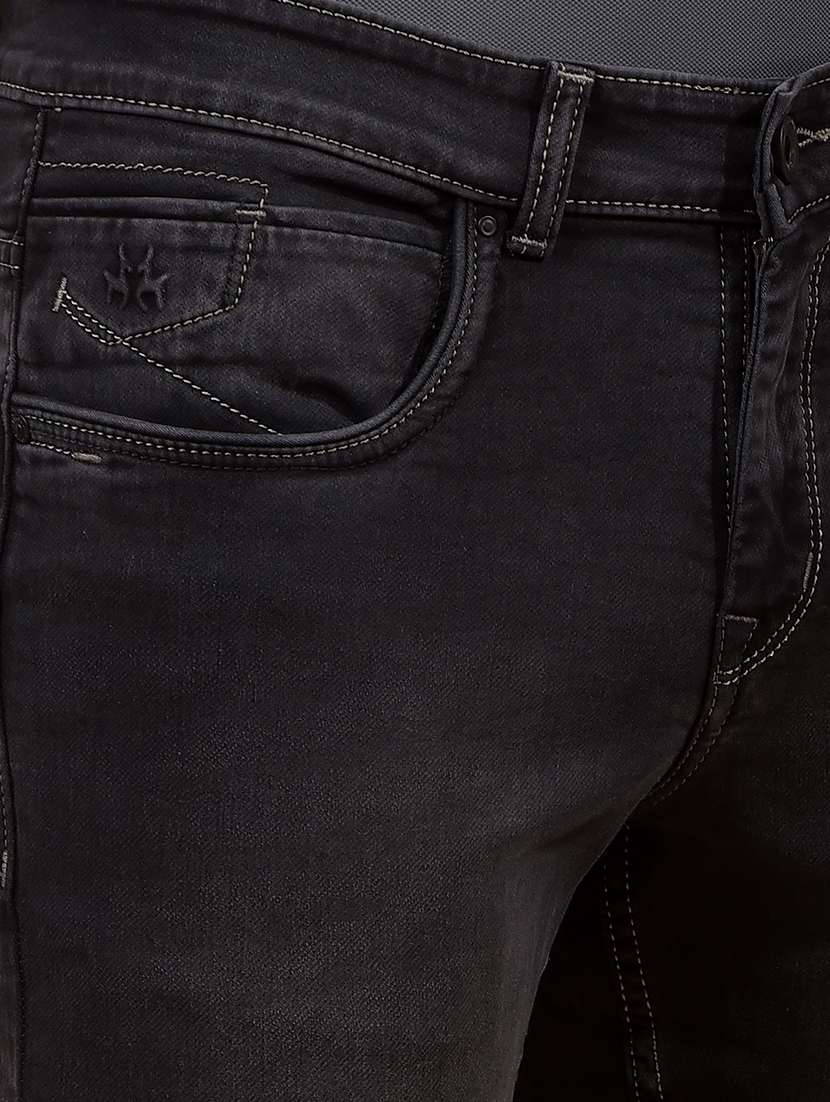 men washed mid rise full length jeans - 21956812 -  Standard Image - 4