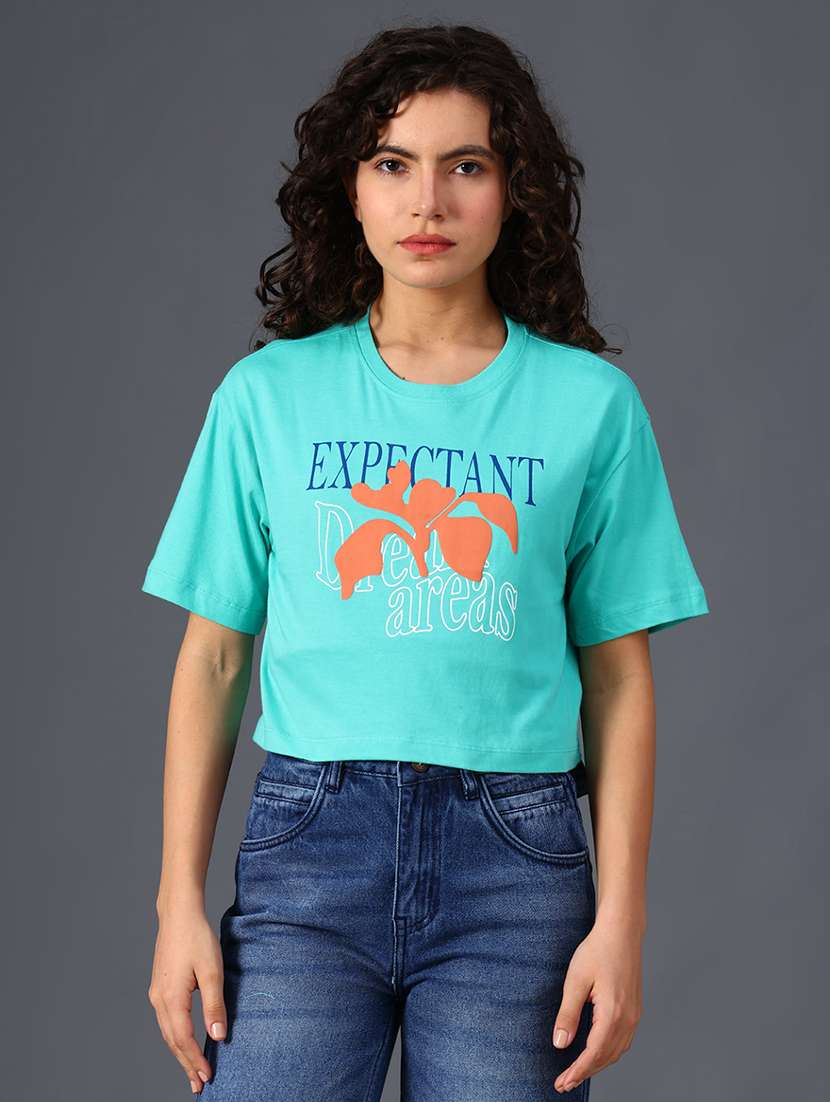 blue jersey chest print tshirt - 21956904 -  Standard Image - 1