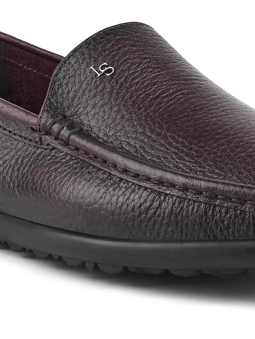 men brown slip on loafer - 21956957 - Standard Image - 4