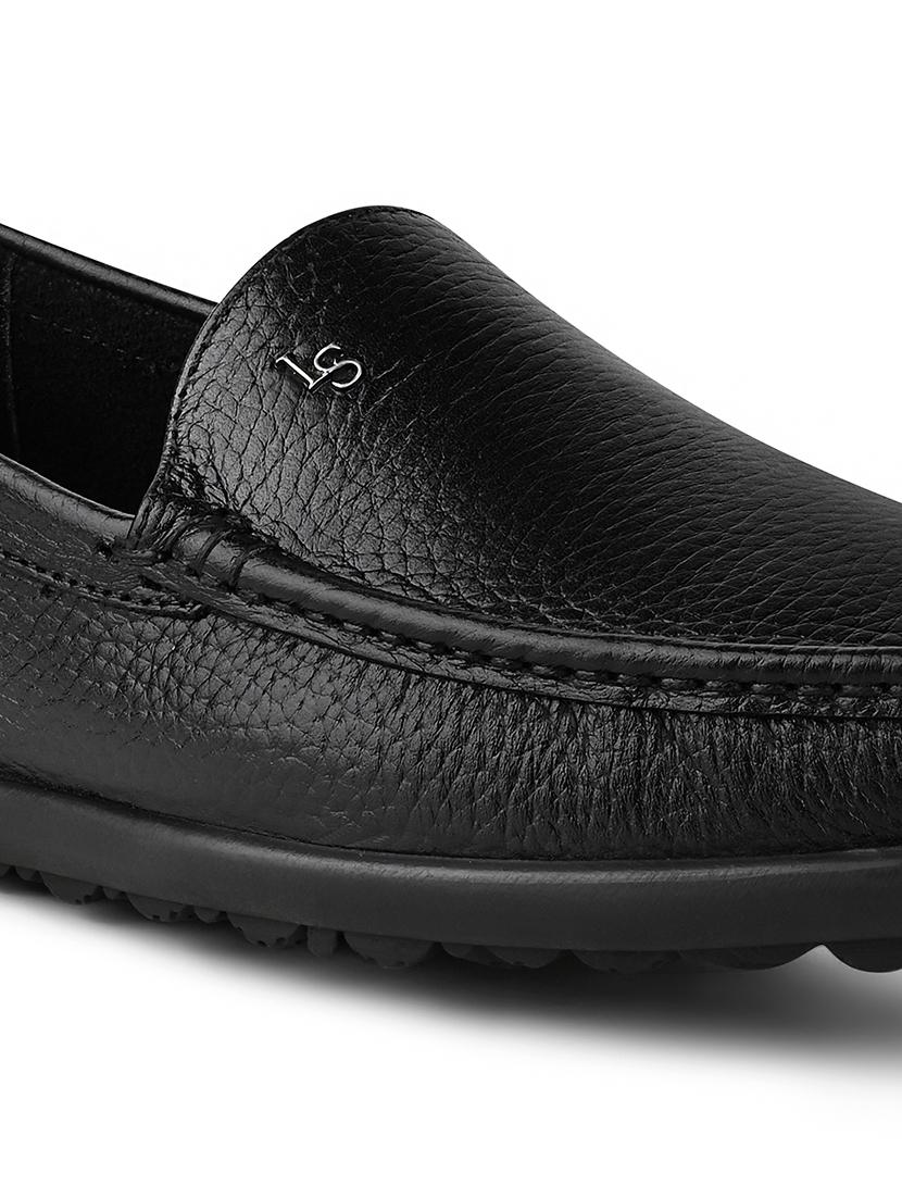 men black slip on loafer - 21956958 - Standard Image - 4