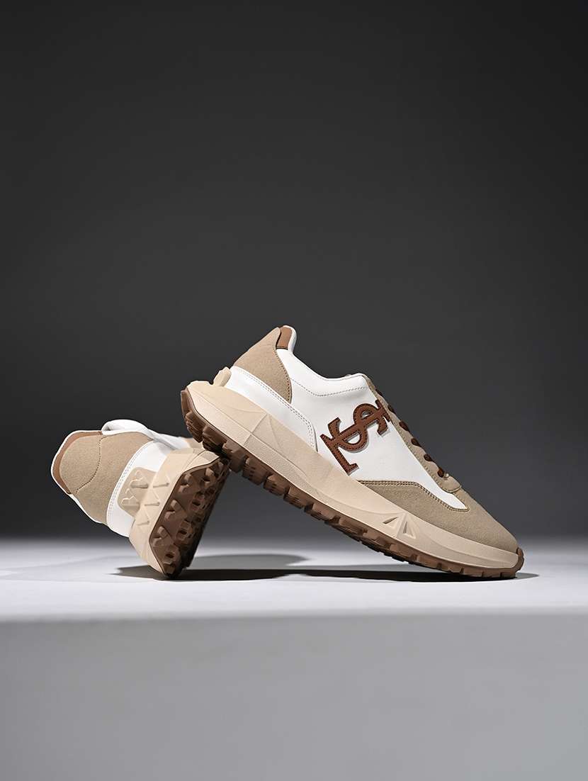 men color block lace up sneaker - 21956997 -  Standard Image - 1