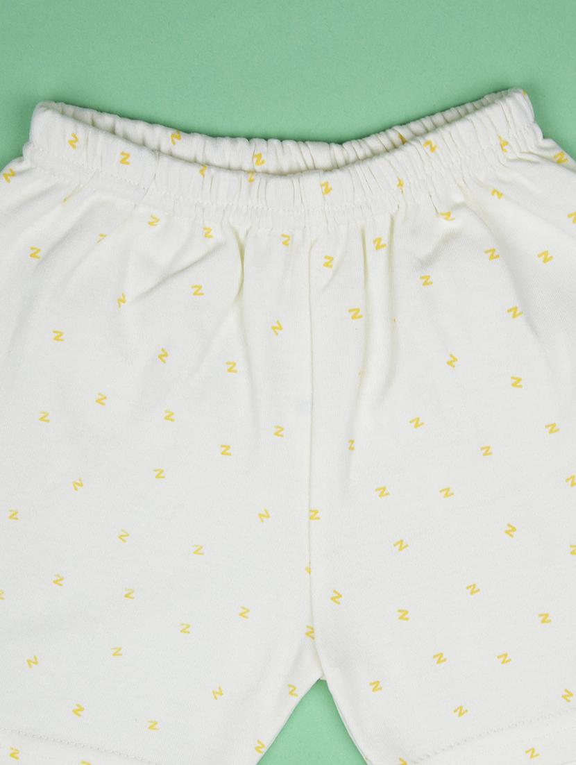 kids printed t-shirt and shorts co-ord set - 21957368 - Standard Image - 4
