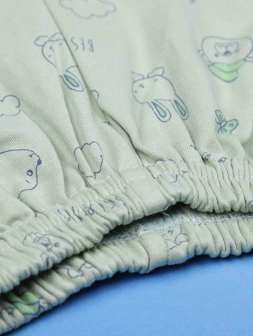 kids printed t-shirt and shorts co-ord set - 21957562 - Standard Image - 4