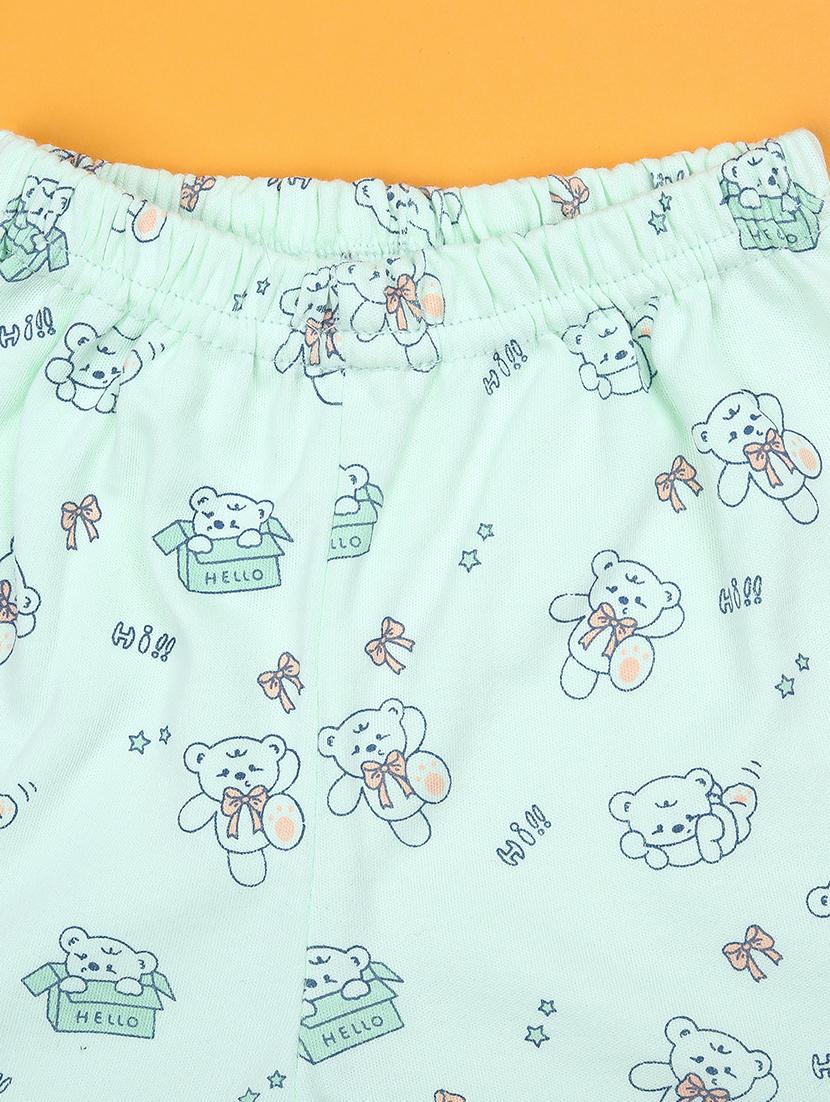 kids printed t-shirt and shorts co-ord set - 21957580 - Standard Image - 4
