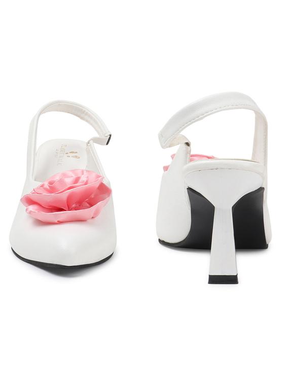 women white back strap sandal - 21957755 - Standard Image - 4