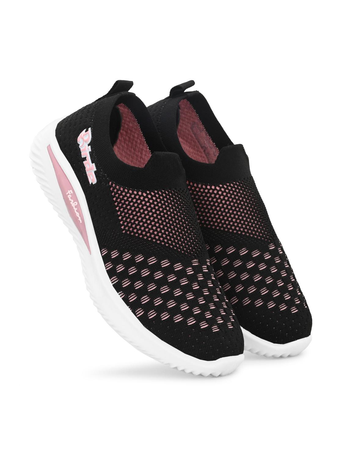 women black slip on casual shoe - 21957765 - Standard Image - 4