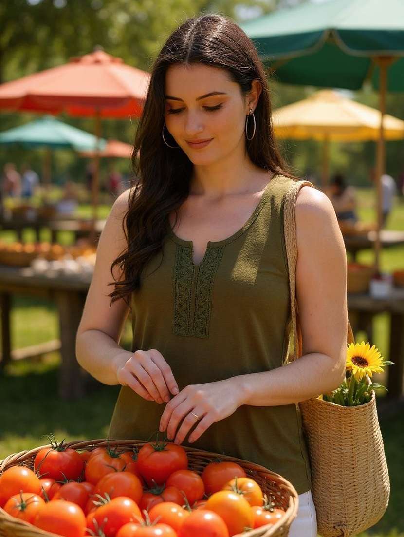 women solid sleeveless regular top