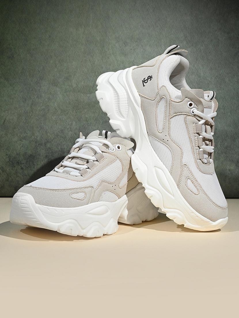 women solid lace up sneaker - 21958409 -  Standard Image - 1