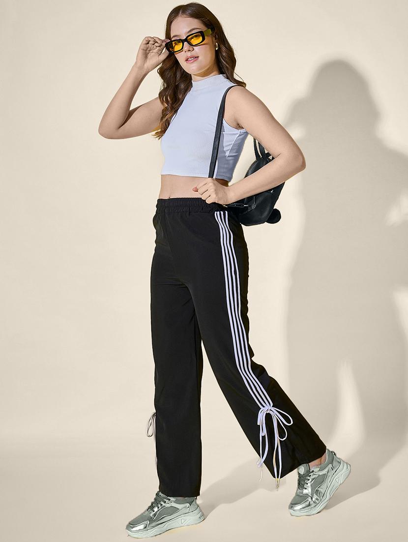 women tapered high rise regular track pant - 21958429 - Standard Image - 4