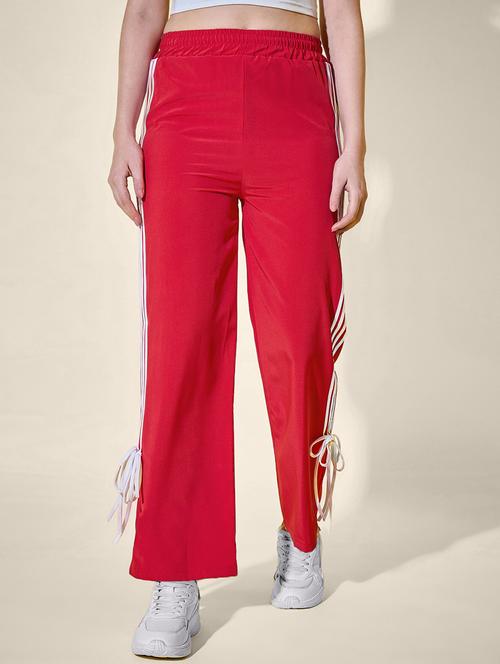 women tapered high rise regular track pant - 21958430 -  Standard Image - 0