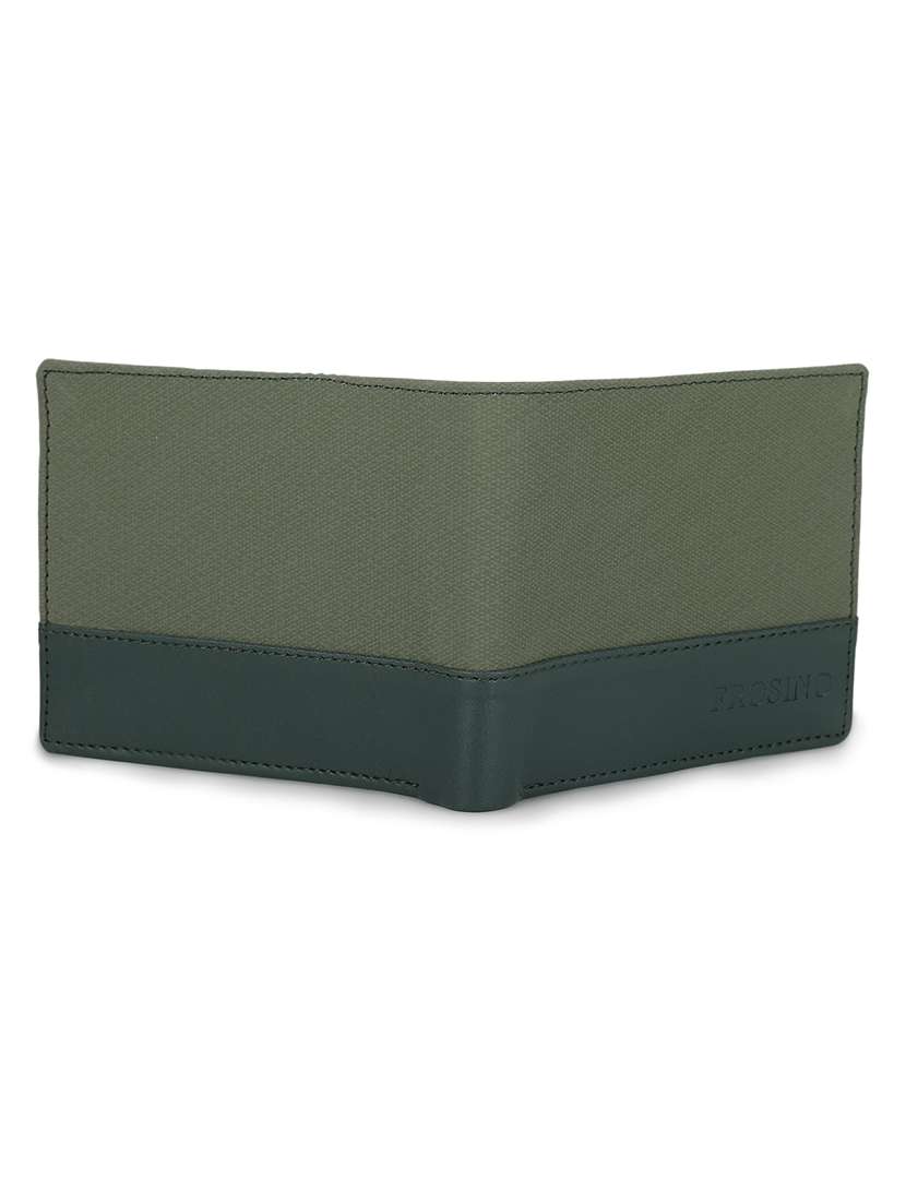 men green leatherette wallet - 21958467 -  Standard Image - 1