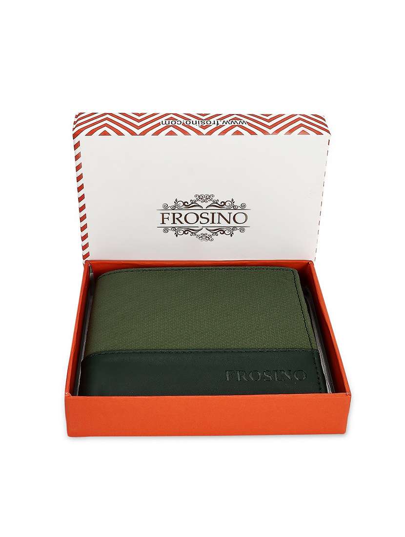 men green leatherette wallet - 21958467 -  Standard Image - 4