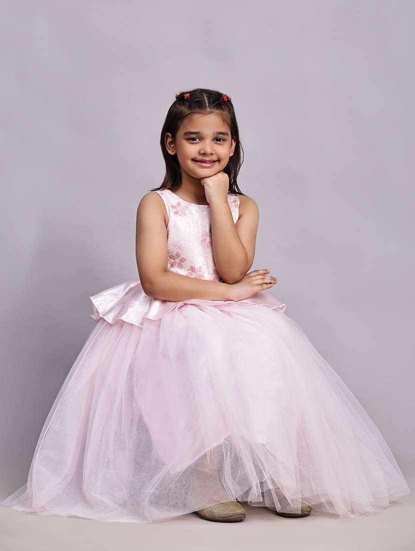 girls embellished sleeveless fit & flare maxi dress - 21958480 -  Standard Image - 1