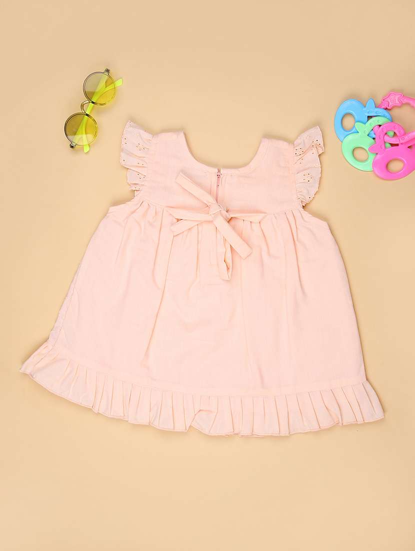 kids self design round neck frock - 21958976 -  Standard Image - 1