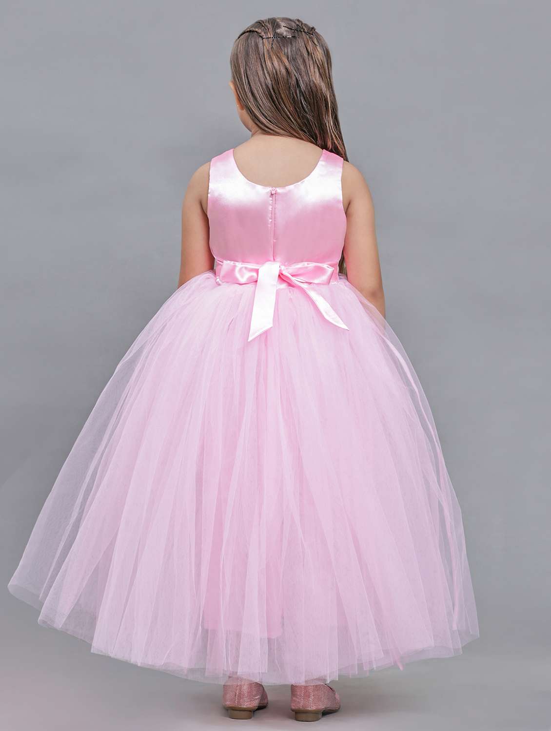 girls embellished sleeveless fit & flare maxi dress - 21959583 -  Standard Image - 4