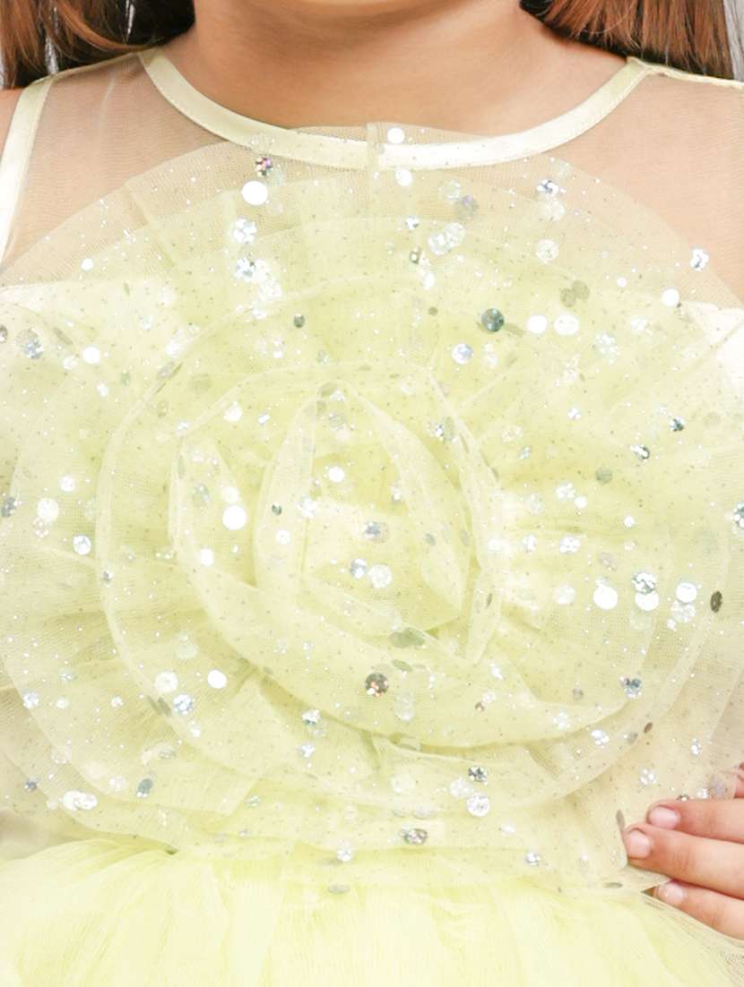 girls embellished sleeveless fit & flare maxi dress - 21959586 -  Standard Image - 4